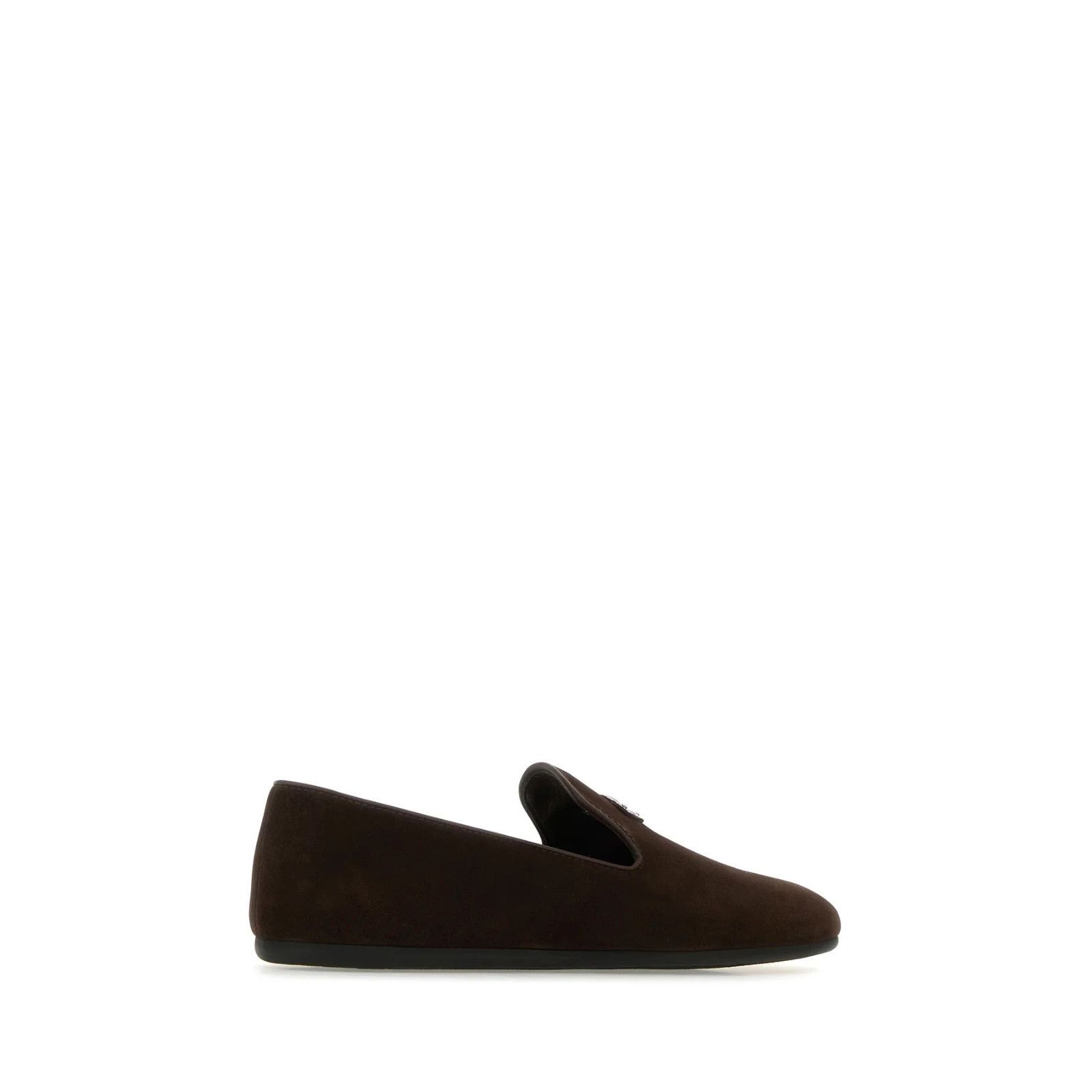 Prada PRADA Dark Brown Suede Loafers New And Authentic (Men's size Size US 7.5 / EU 40-41 - 3 Thumbnail