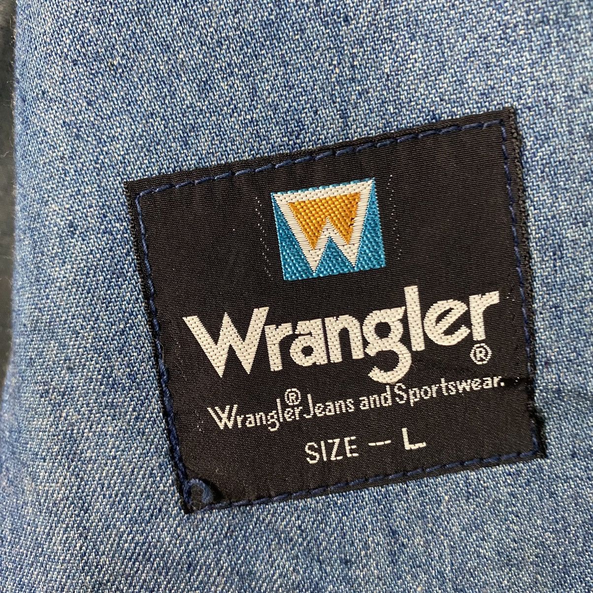 Wrangler 📌Vintage Chore Worker Denim Jacket Wrangler Size US L / EU 52-54 / 3 - 18 Thumbnail