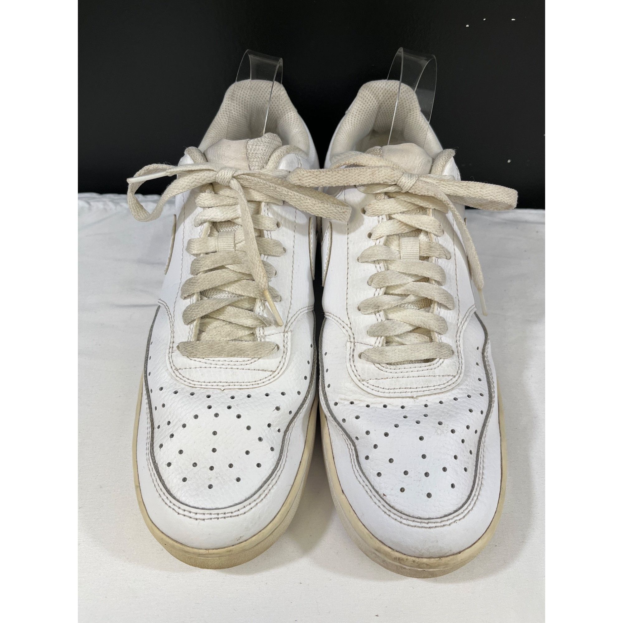 Nike Nike Court Vision Mens White Low Top Sneaker Size 9 SKU 6472 Size US 9 / EU 42 - 2 Thumbnail