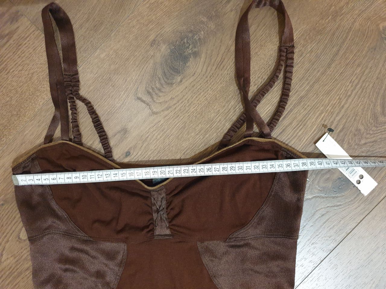 DKNY $1050 DKNY chocolate brown midi dress sz M Brand New Size M / US 6-8 / IT 42-44 - 4 Thumbnail
