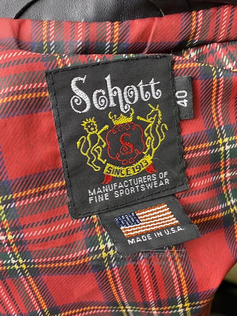 Schott Schott Co-branded leather jacket Size US L / EU 52-54 / 3 - 7 Thumbnail