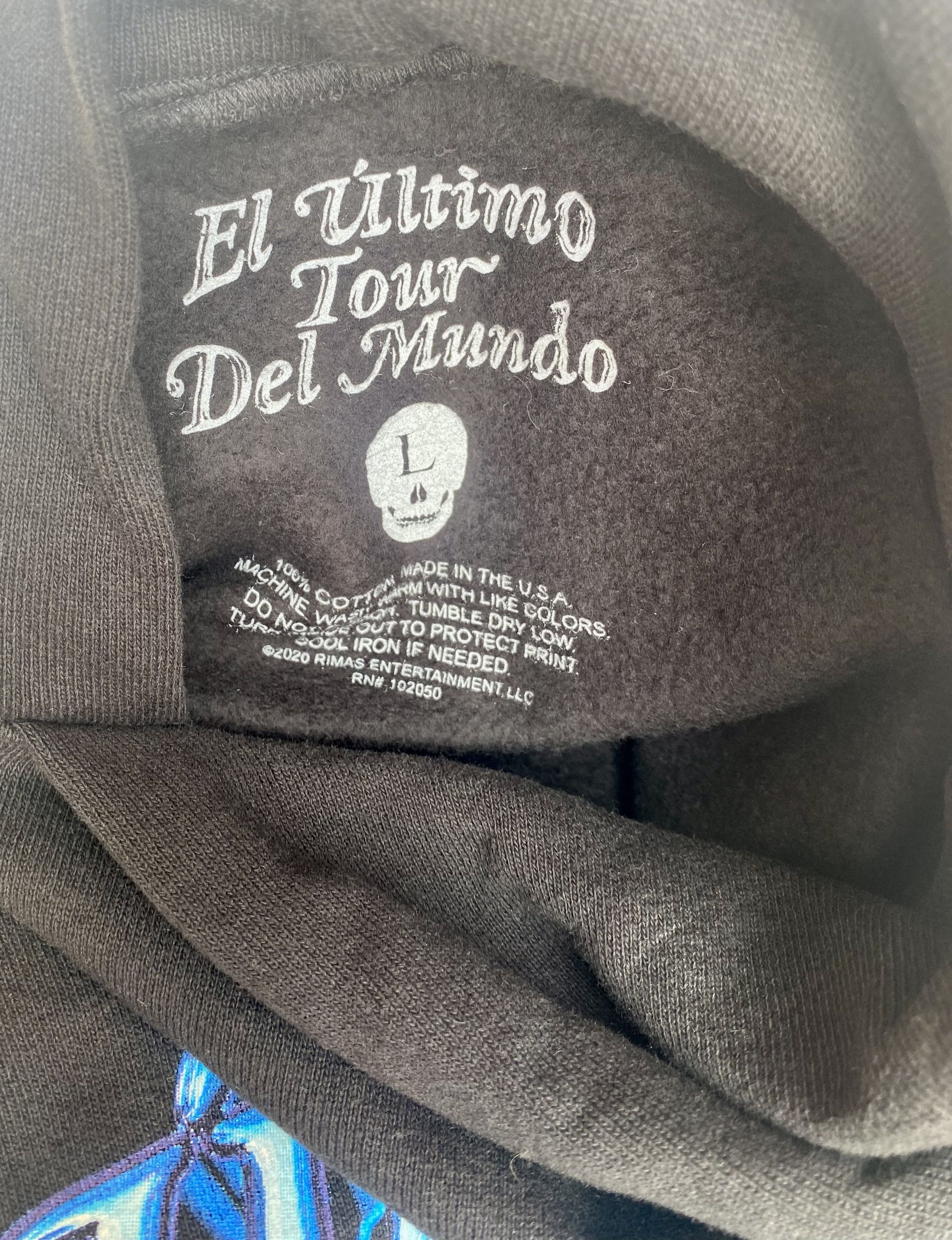 Vintage Bad Bunny el Ultimo Tour del Mundo - L Size US L / EU 52-54 / 3 - 3 Thumbnail