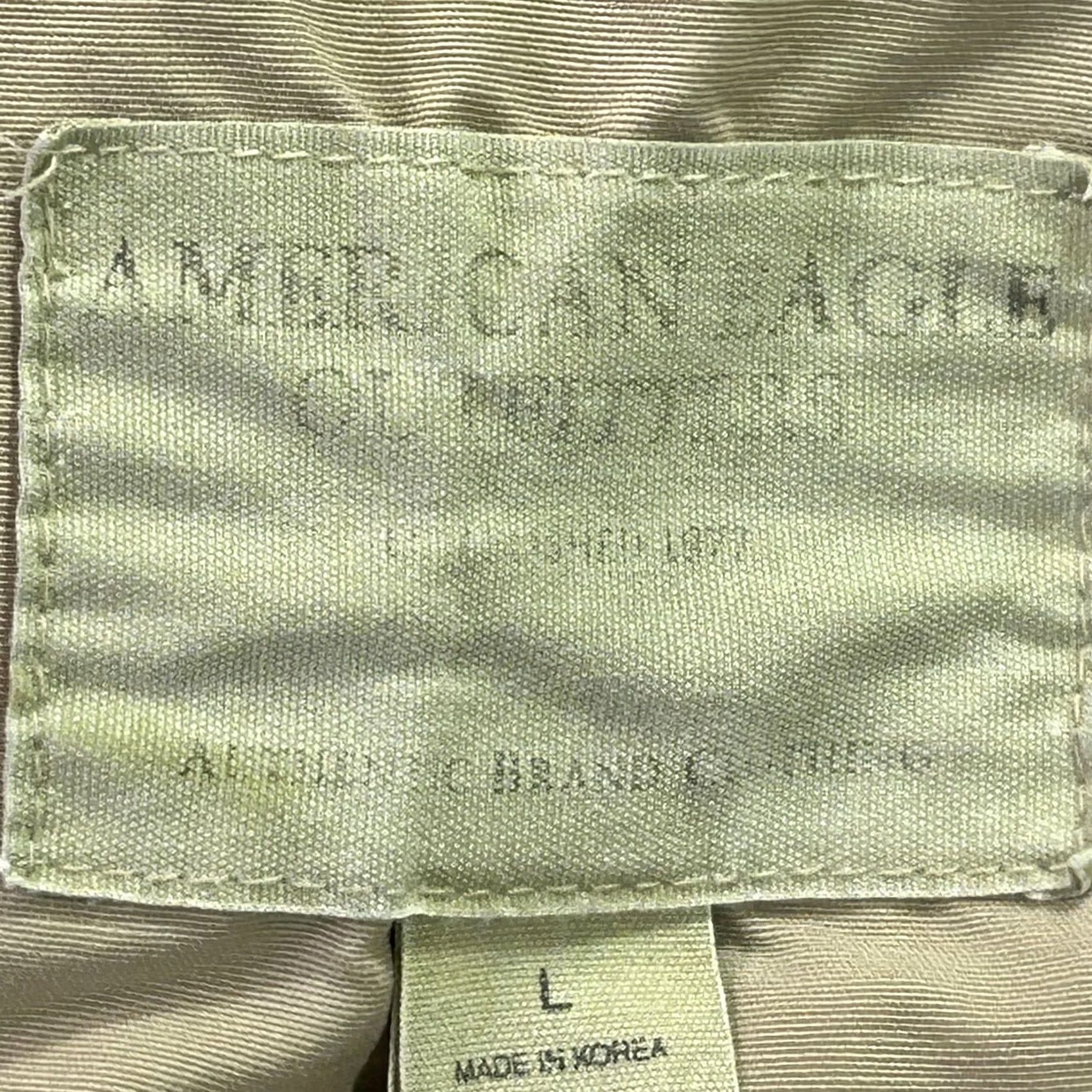 American Eagle Outfitters VINTAGE American Eagle Jacket Mens L Beige Sherpa Fleece Lined Zip Y2K Size US L / EU 52-54 / 3 - 5 Thumbnail