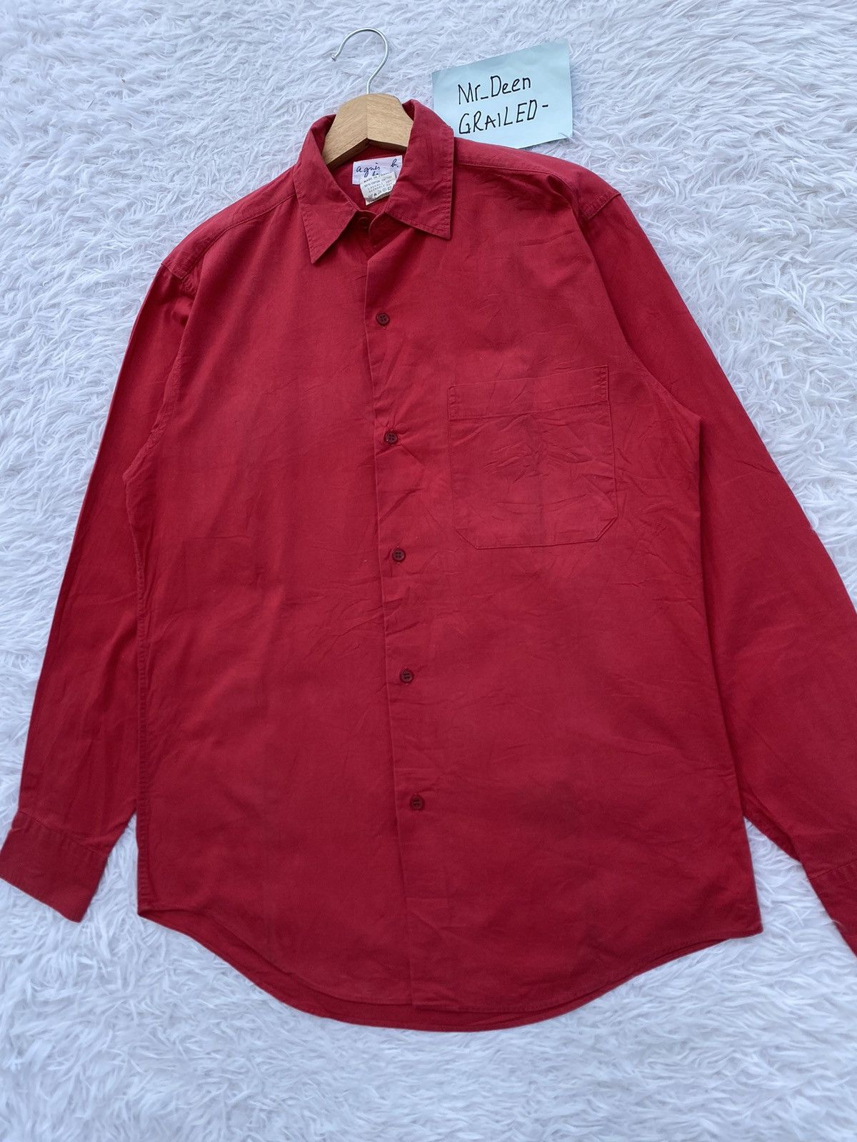 agnes b. Rare Vintage Agnes B Buttons Up Shirt Size US S / EU 44-46 / 1 - 3 Thumbnail