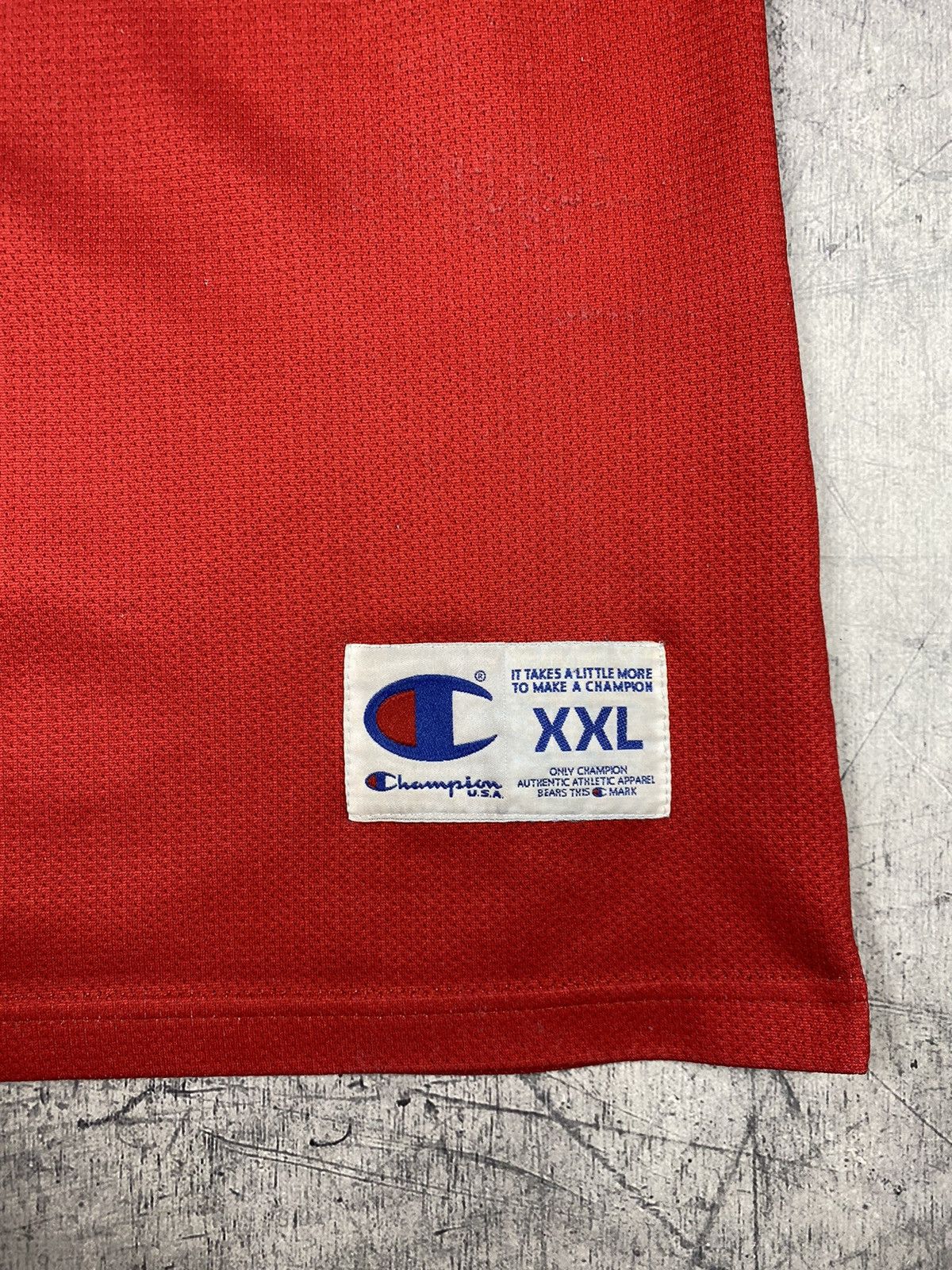 Champion × NBA × Vintage Vintage Champion Chicago Bulls Jordan 23 Jersey Tee Size US XXL / EU 58 / 5 - 8 Thumbnail