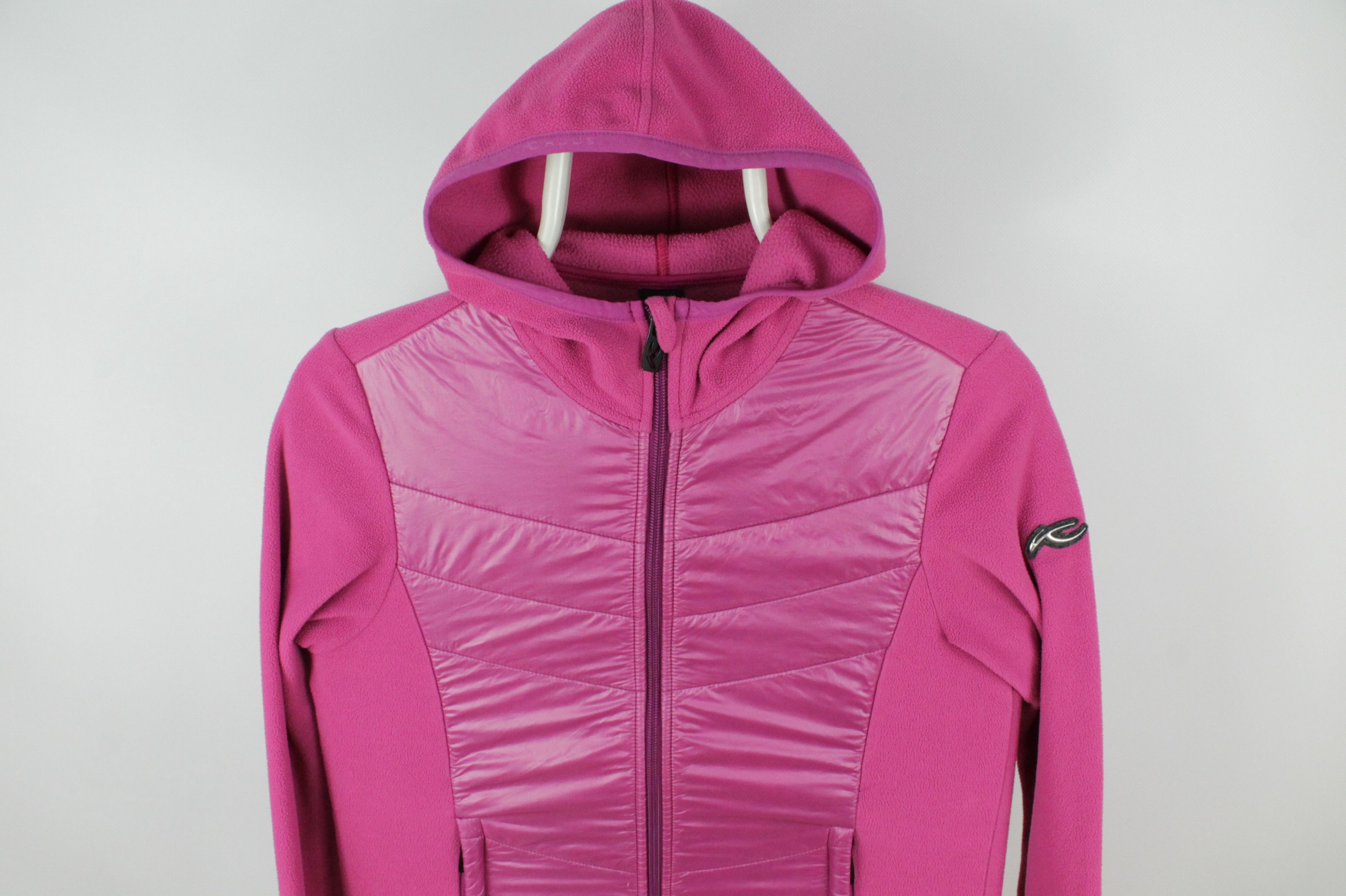 KJUS Kjus Women's Spirit Collection Pink Fleece Hood Jacket Size S / US 4 / IT 40 - 2 Thumbnail