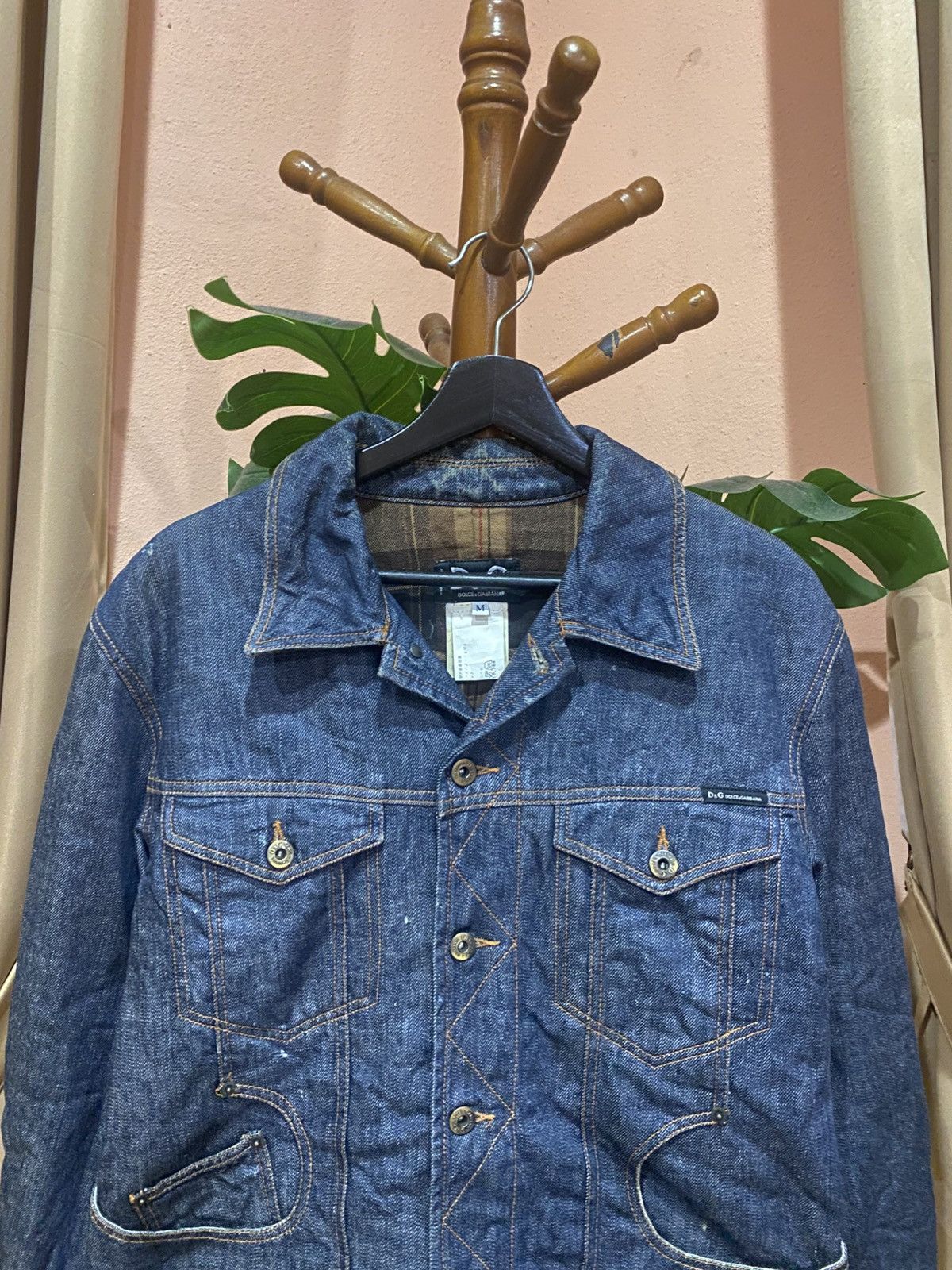 Dolce & Gabbana Vintage Dolce & Gabbana Denim Jacket Cool Challenger Patch Size US M / EU 48-50 / 2 - 6 Thumbnail