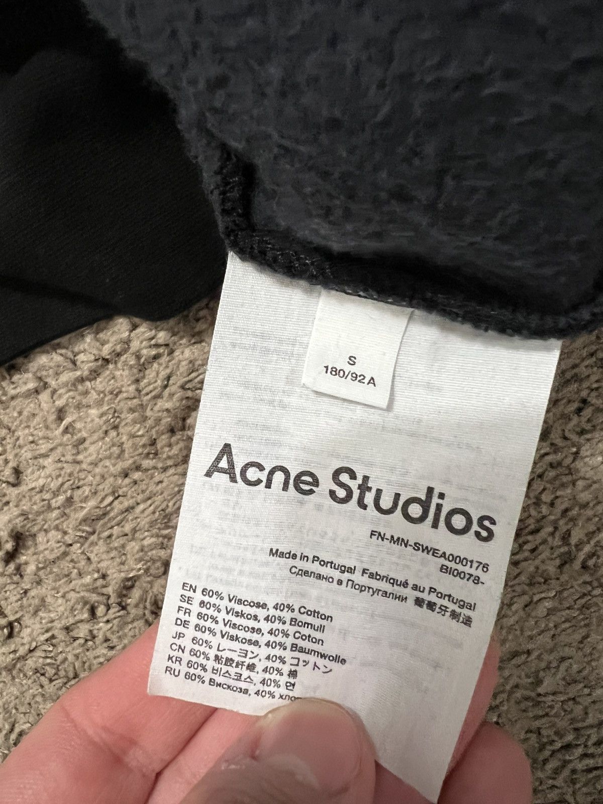 Acne Studios Acne Studios Sweatshirt Size US S / EU 44-46 / 1 - 4 Thumbnail