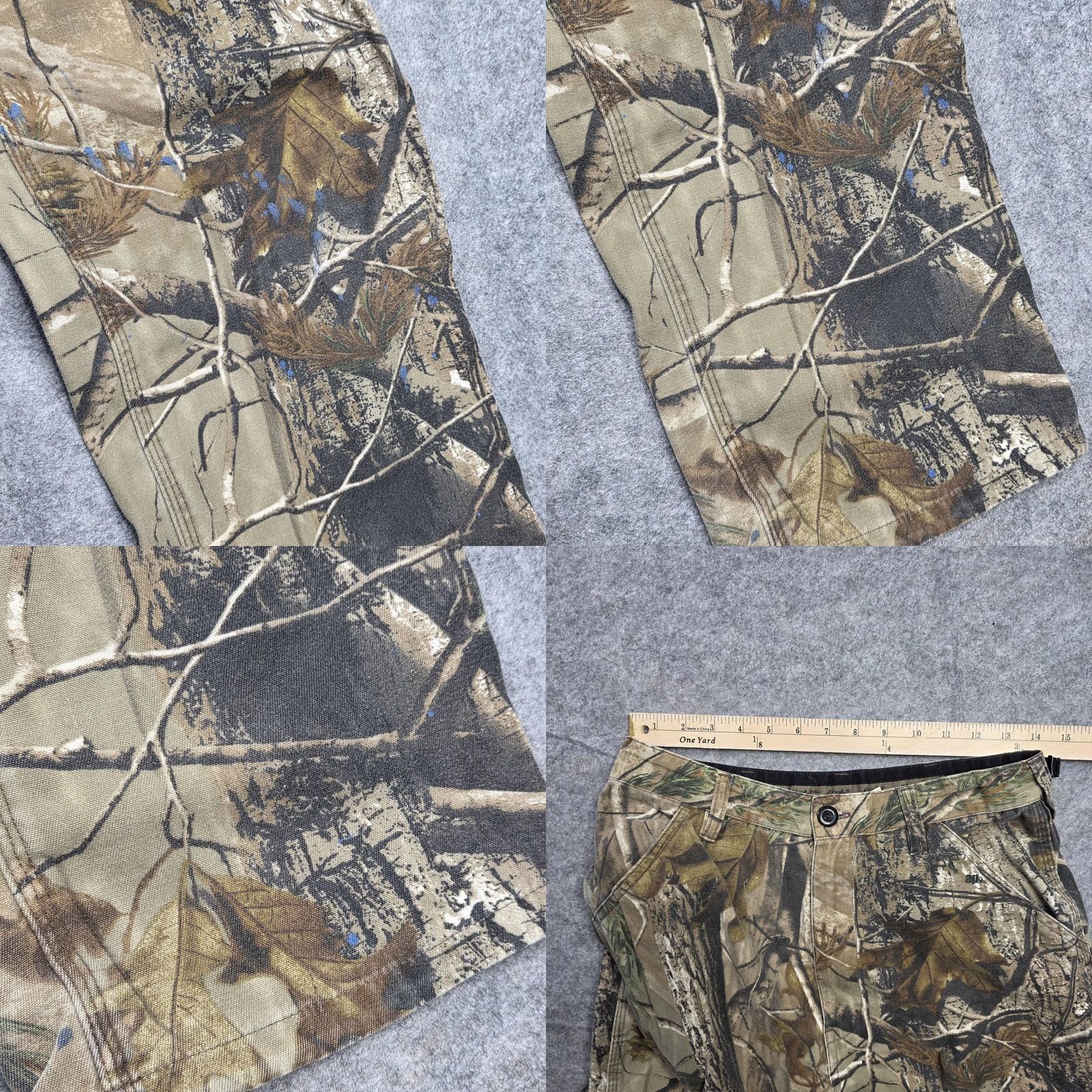 Vintage Liberty Cargo Pants Mens Small Regular Camouflage Brown Size US 30 / EU 46 - 8 Thumbnail