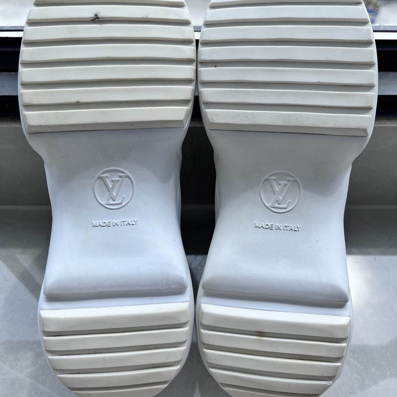 Louis Vuitton Louis Vuitton Chunky High-Top Sneakers - Size US 5.5 / EU 38 - 2 Thumbnail