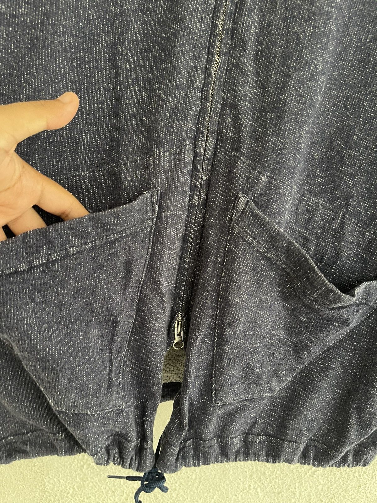 Engineered Garments × Nepenthes Garments Engineered Zip Up 2Pocket Denim Hoodie Size US S / EU 44-46 / 1 - 4 Thumbnail