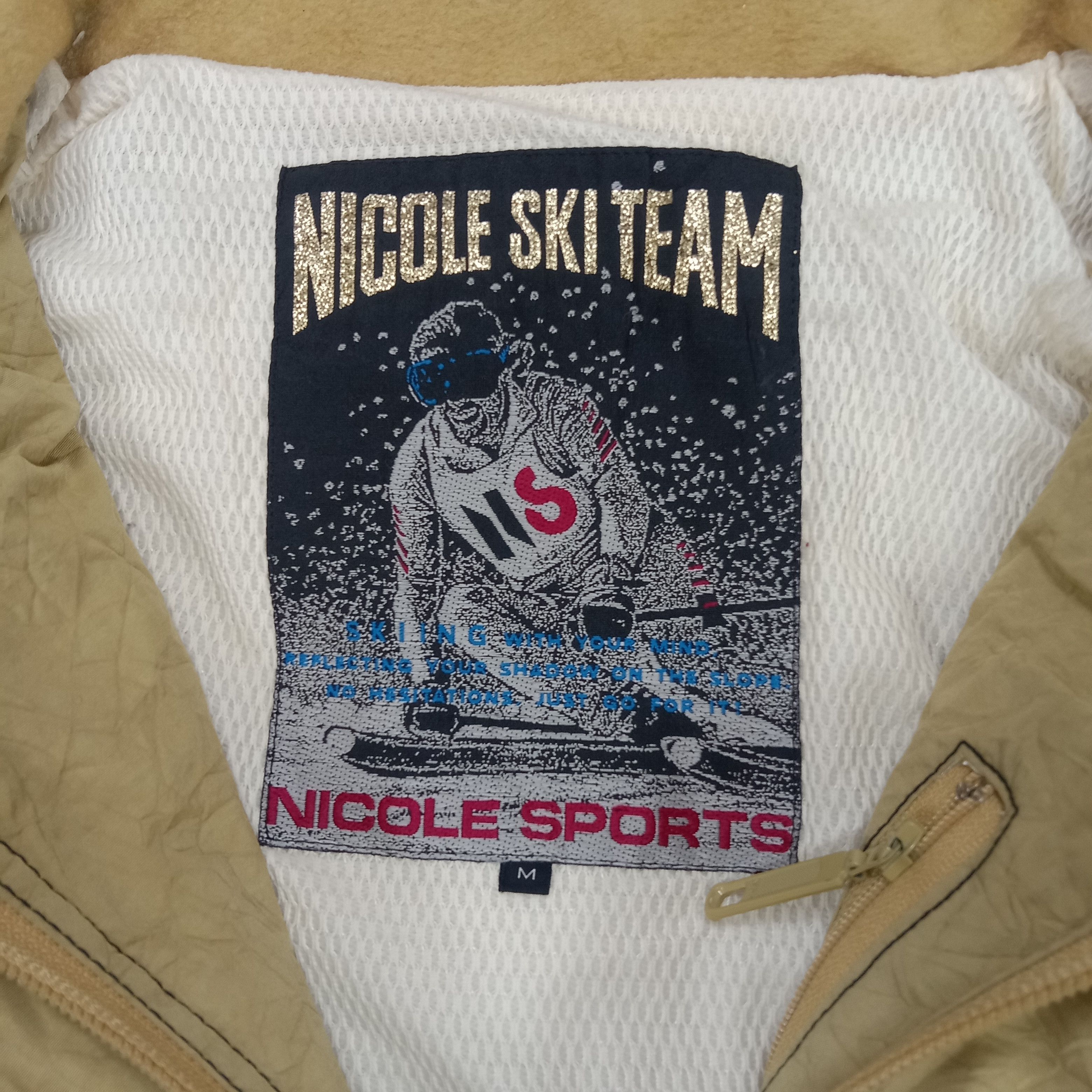 Nicole Miller × Vintage Nicole Sports Ski Team Jacket Sportwear Style Size US XL / EU 56 / 4 - 8 Thumbnail