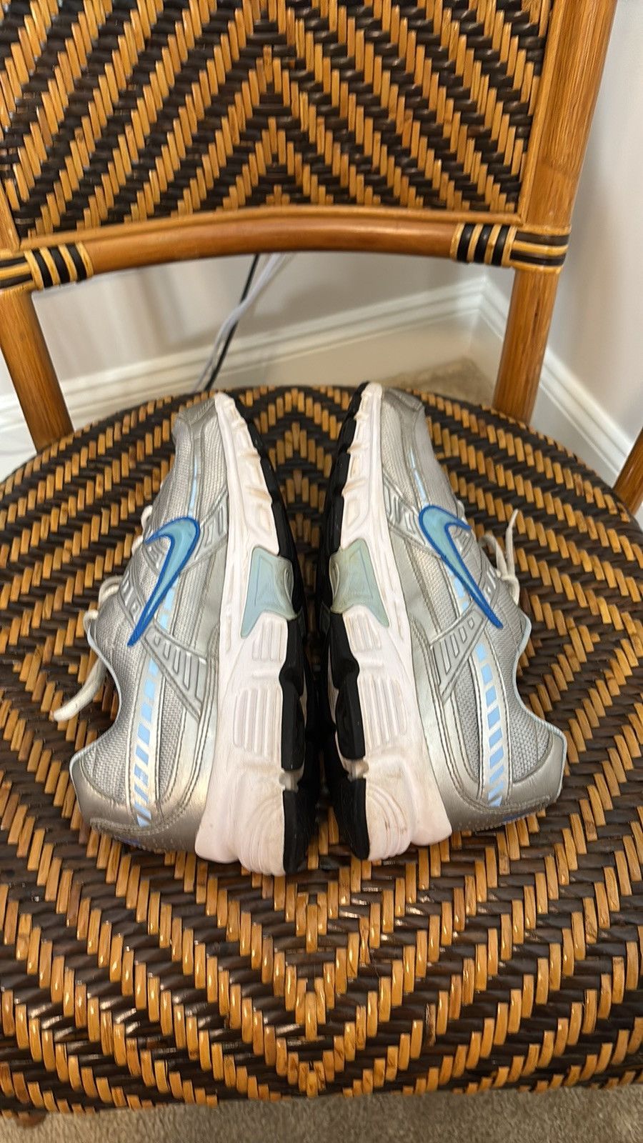 Nike Nike Initiator Metallic Silver Ice Blue 394053-001 Size US 10 / IT 40 - 5 Thumbnail