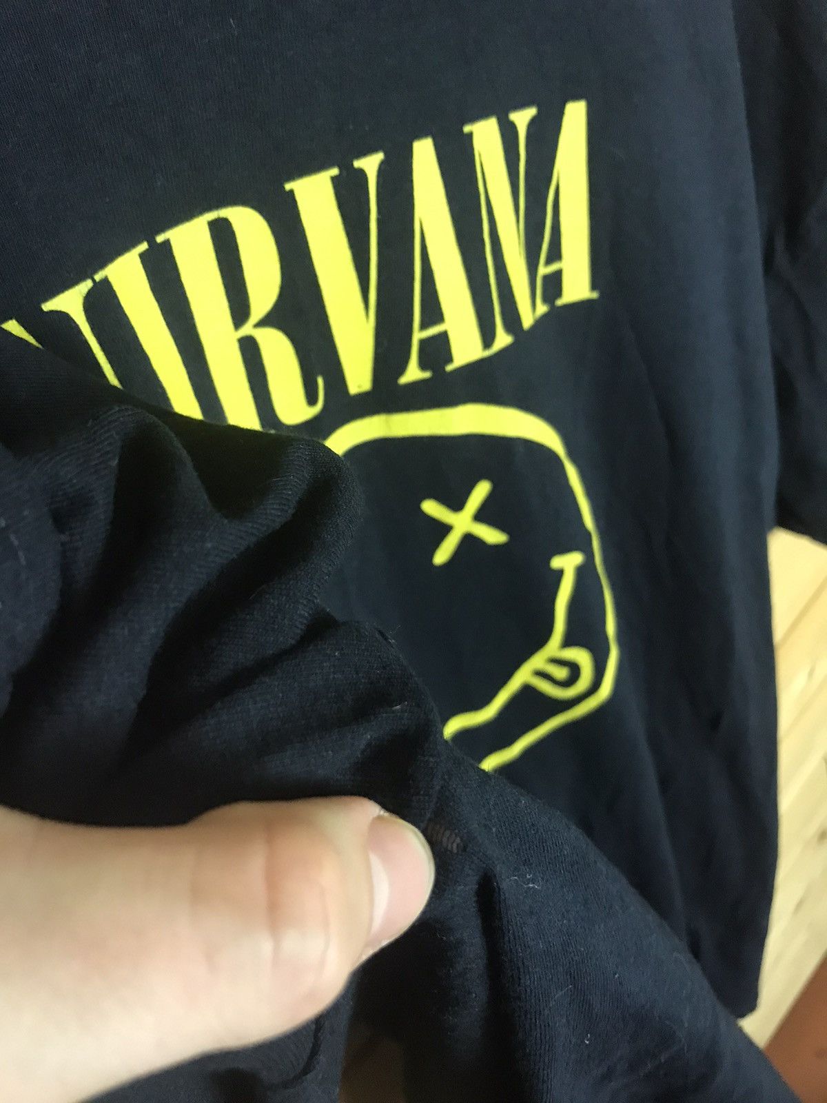 Nirvana 1992 vintage 90s Nirvana t-shirt Size US XXL / EU 58 / 5 - 9 Thumbnail