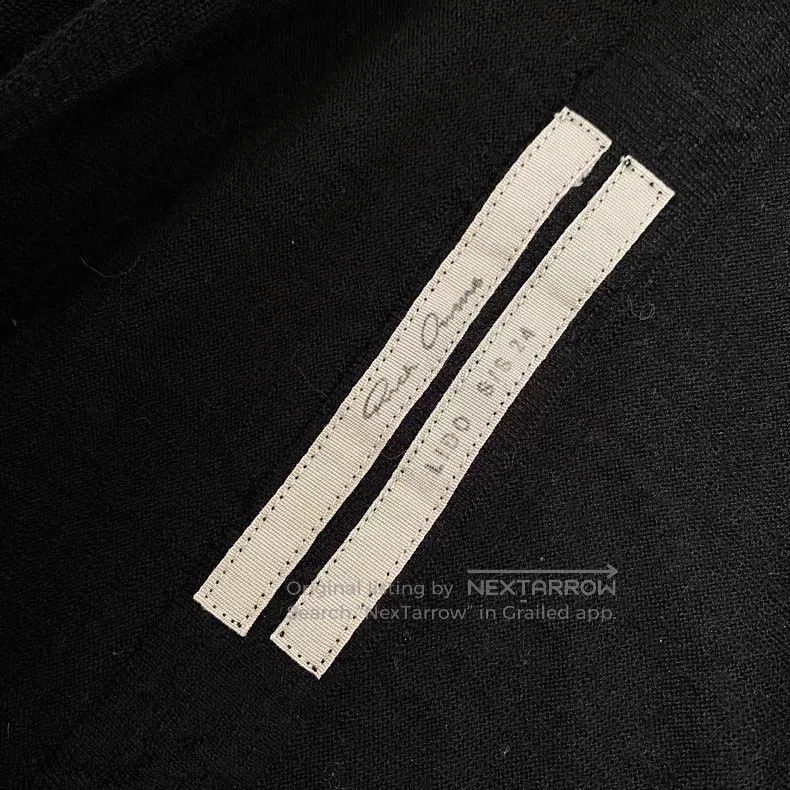 Rick Owens Rick Owens Main Line Wool Cardigan Size US M / EU 48-50 / 2 - 5 Thumbnail