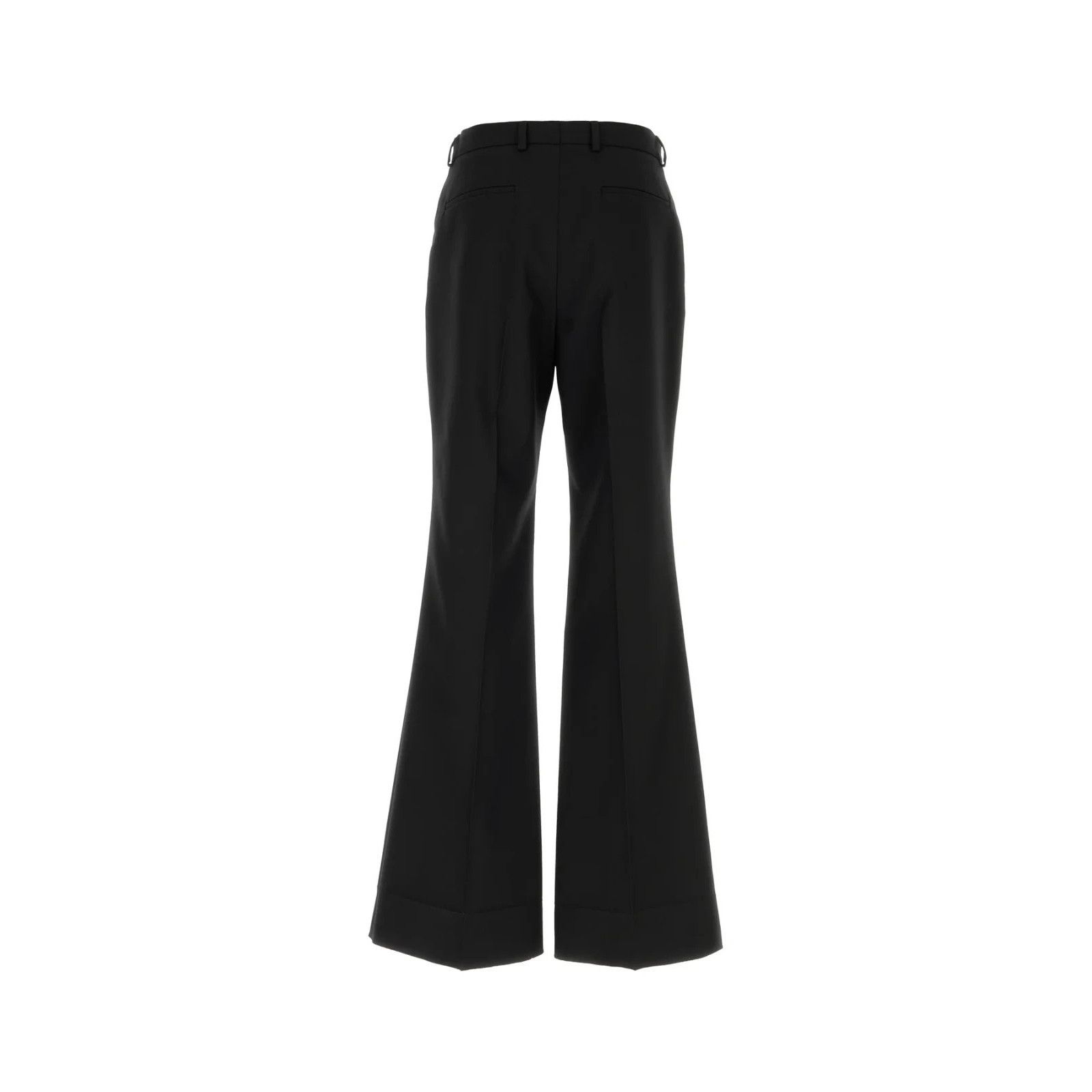 Valentino VALENTINO Black Polyester Blend Pants New & Authentic (Men's Size US 34 / EU 50 - 2 Thumbnail