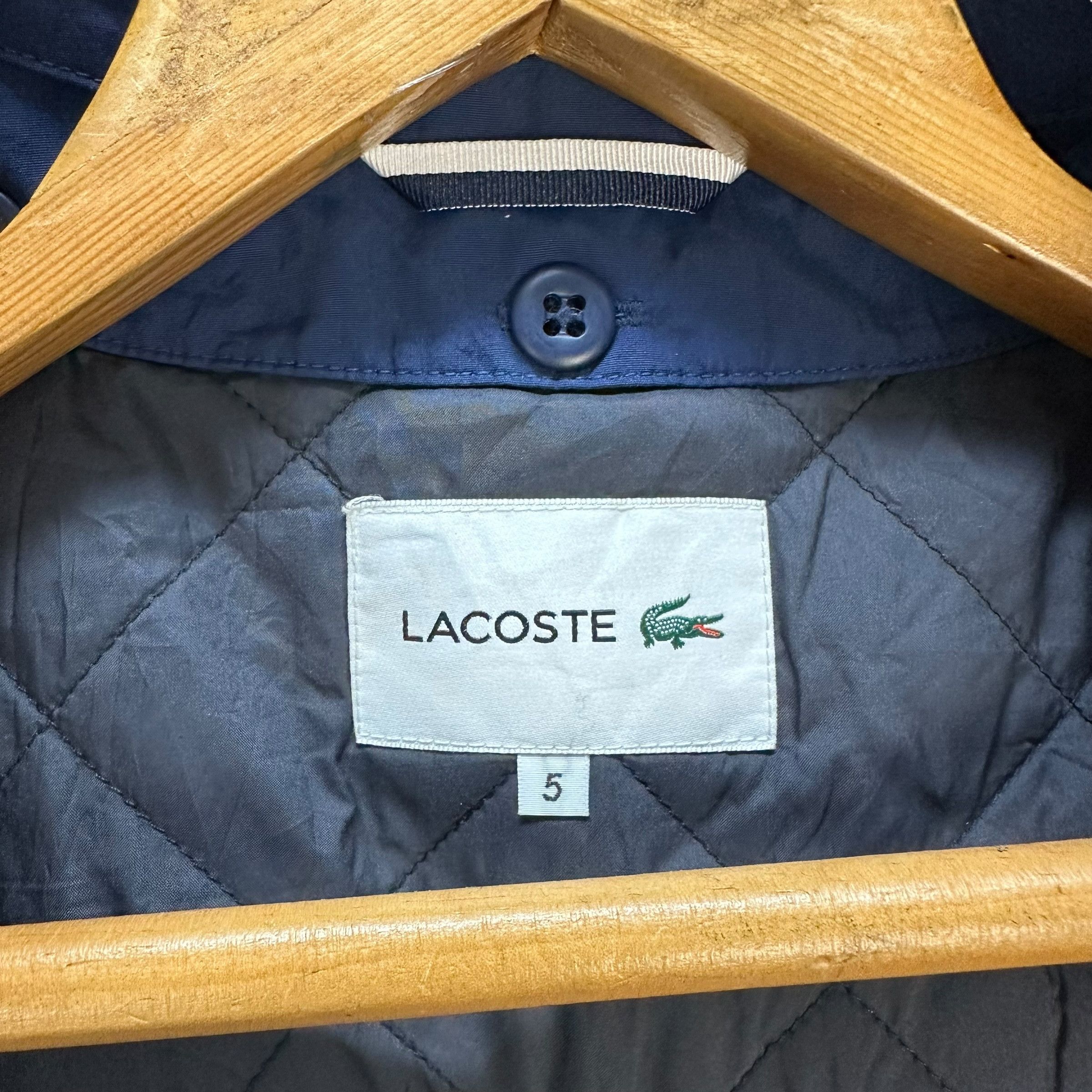 Lacoste Lacoste Blue Light Overcoat Long Coat #A5-0103 Size US L / EU 52-54 / 3 - 8 Thumbnail