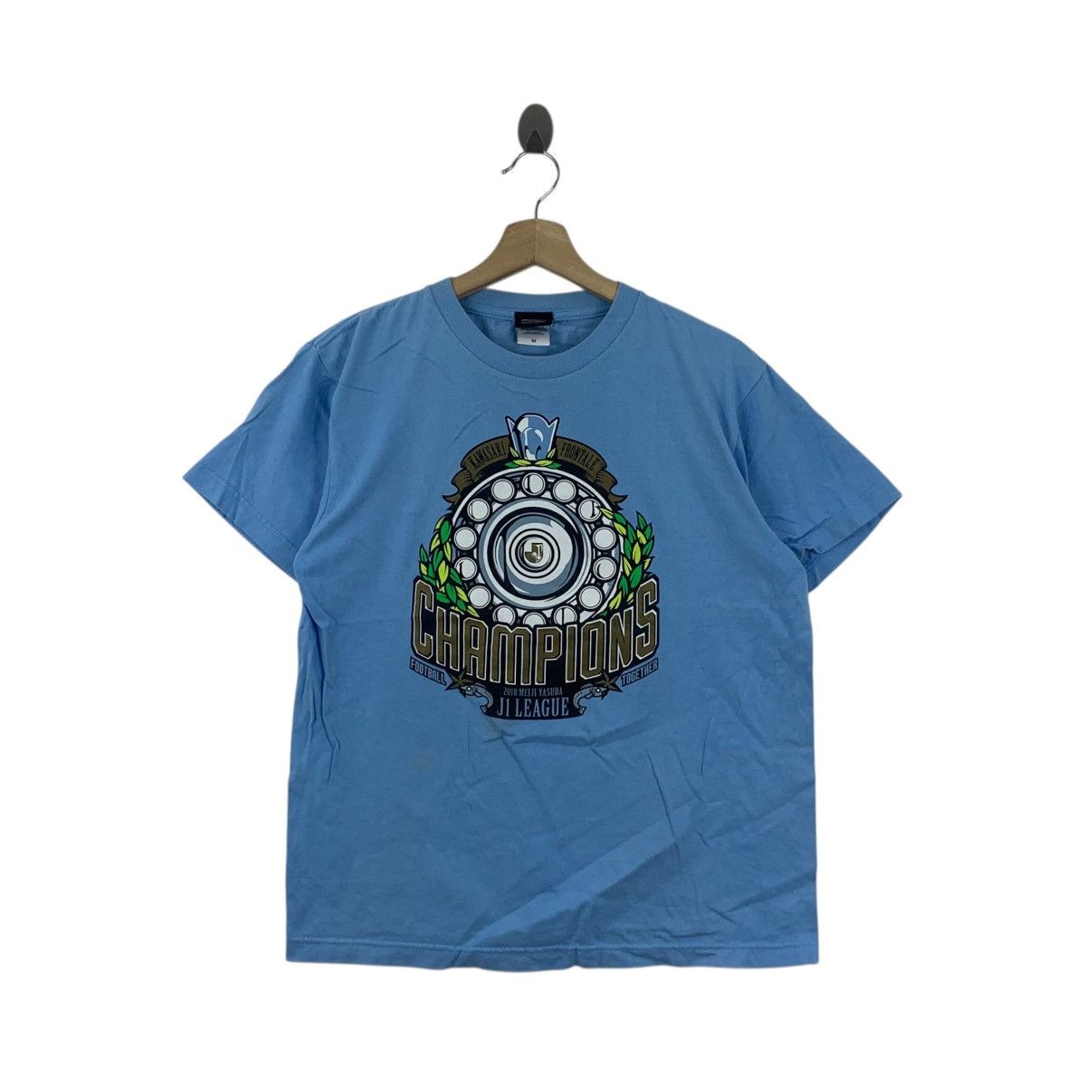Other KAWASAKI FRONTALE FOOTBALL Champions J League Tee Shirt Size US M / EU 48-50 / 2 - 1 Thumbnail