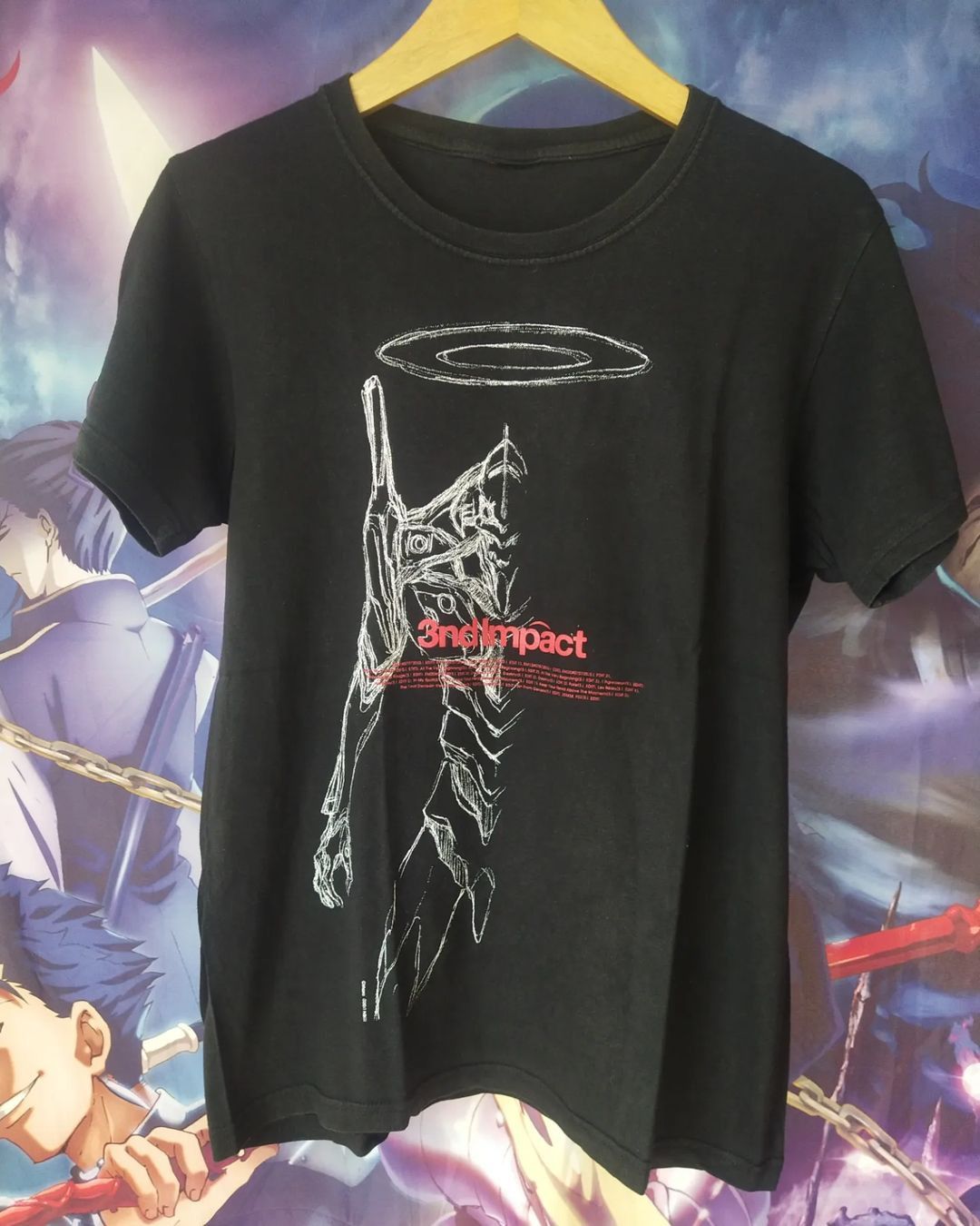 Anime × Japanese Brand Evangelion 3nd Impact Movie Official Anime Tees Size US M / EU 48-50 / 2 - 1 Thumbnail