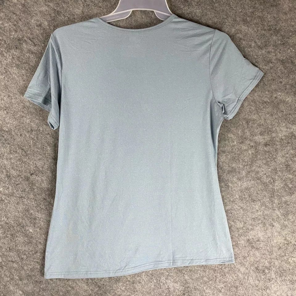 Other 32 Degrees Cool Top XL Women's Short Sleeve Blue Polyester Size XL / US 12-14 / IT 48-50 - 6 Thumbnail