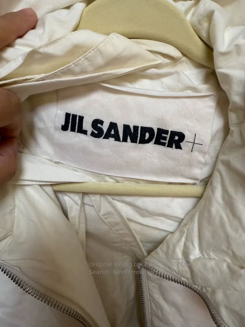 Jil Sander Jil Sander size 34 White down jacket with a hood Size S / US 4 / IT 40 - 3 Thumbnail