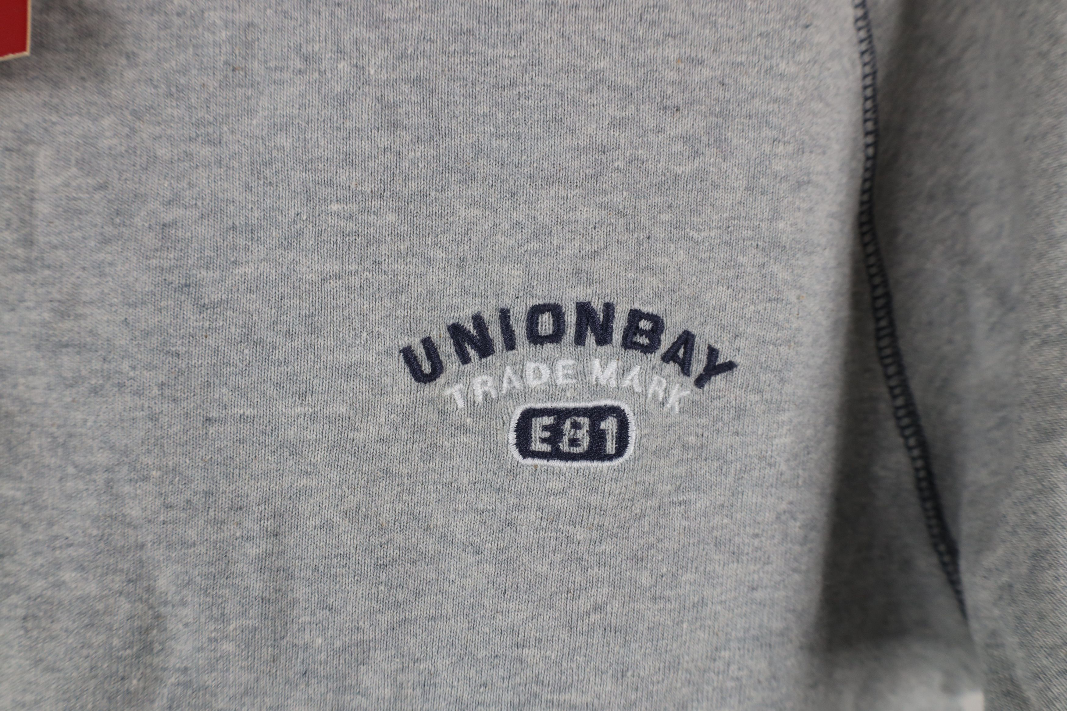 UNIONBAY × Vintage NOS Vintage 90s Unionbay Ribbed Knit T-Shirt USA Gray Size XL / US 12-14 / IT 48-50 - 4 Thumbnail