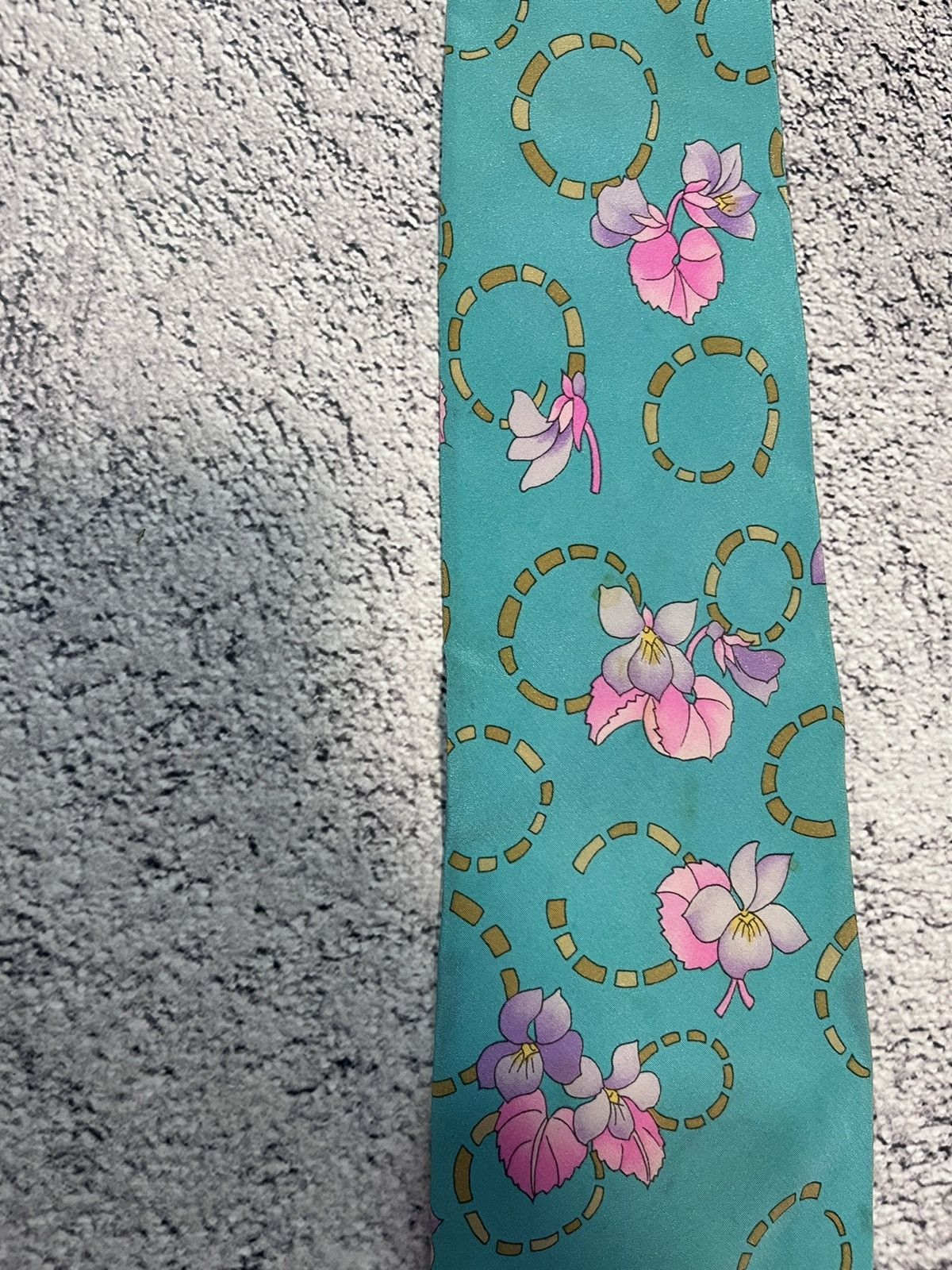 Leonard Paris Leonard Paris Men’s Ties 100% Silk Floral Made In Italy Size ONE SIZE - 12 Thumbnail