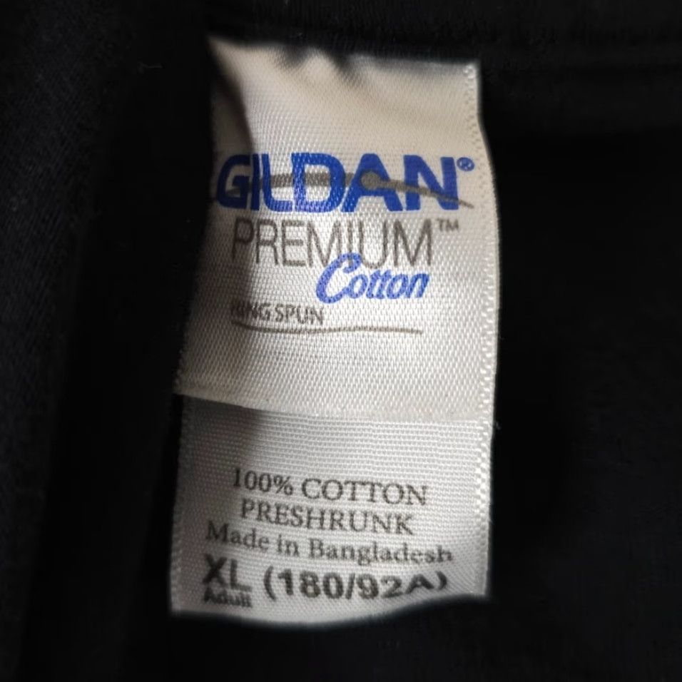 Gildan Peoples Champ T Shirt Mens Large Black Boxing Philippines Fighter Gildan Shirt Mens Black Sports Manny Pacquiao 2010s Size US L / EU 52-54 / 3 - 6 Thumbnail