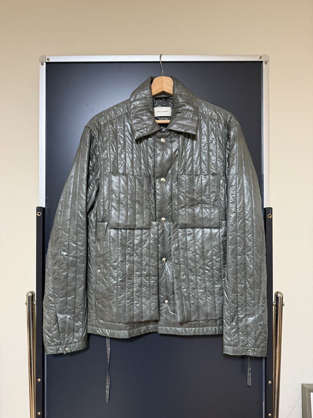 Craig Green Craig Green AW2017 Tapestry Lace Trench Coat FW17