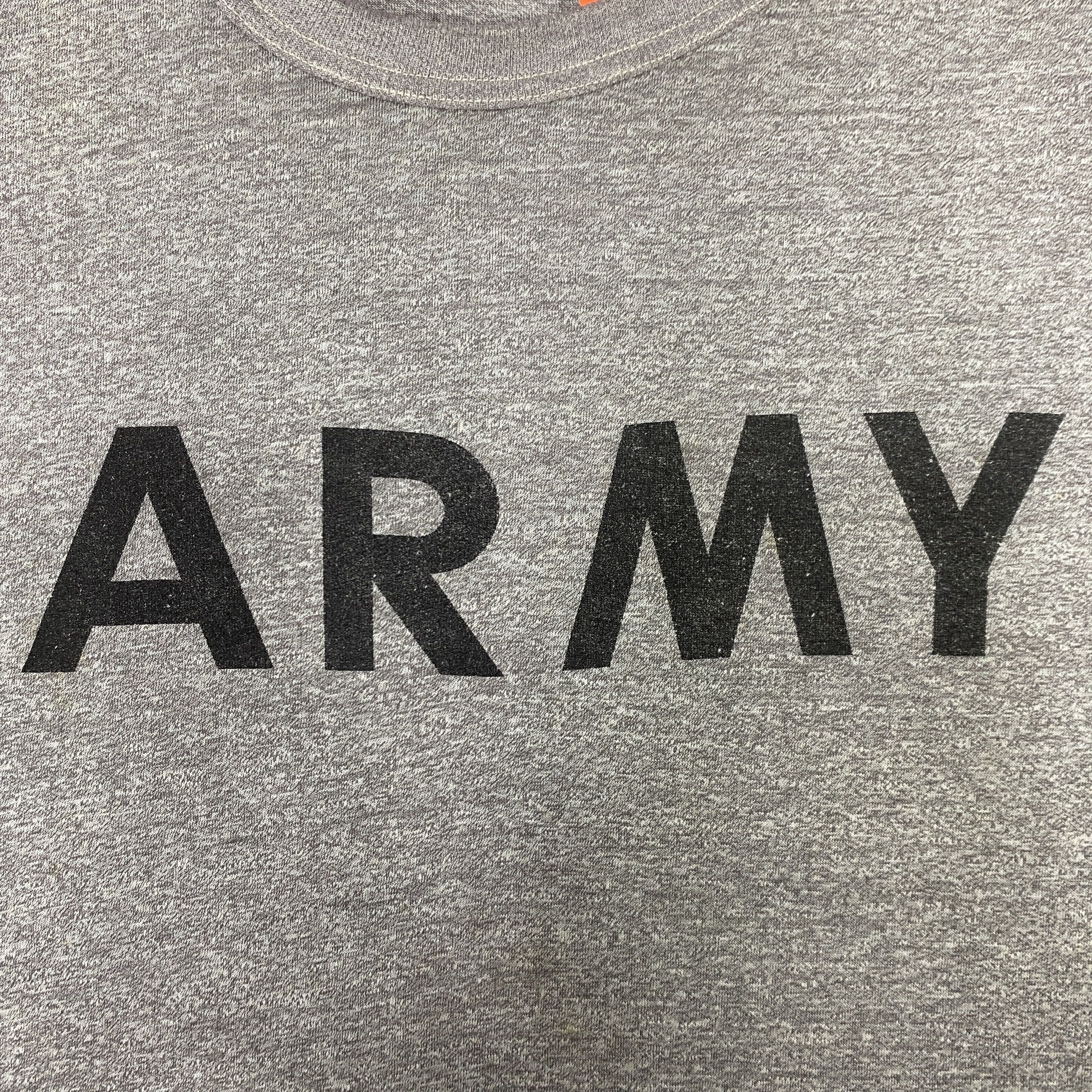 Vintage Vintage 80s USA Army Tshirt - J095 Size US L / EU 52-54 / 3 - 3 Thumbnail
