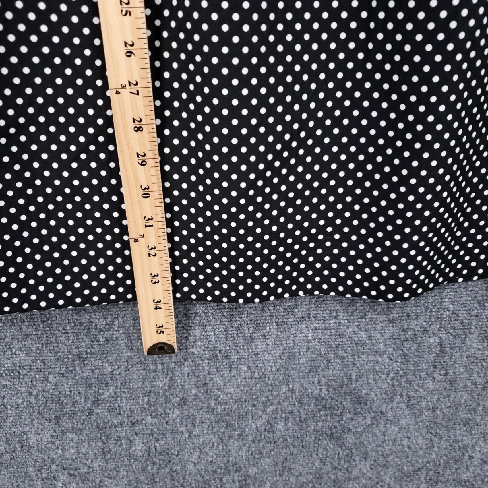Vintage Tegan Dress Womens Mini Black Polka Dot Sleeveless V-Neck Zip Back Lined Size 6/M Size M / US 6-8 / IT 42-44 - 4 Thumbnail