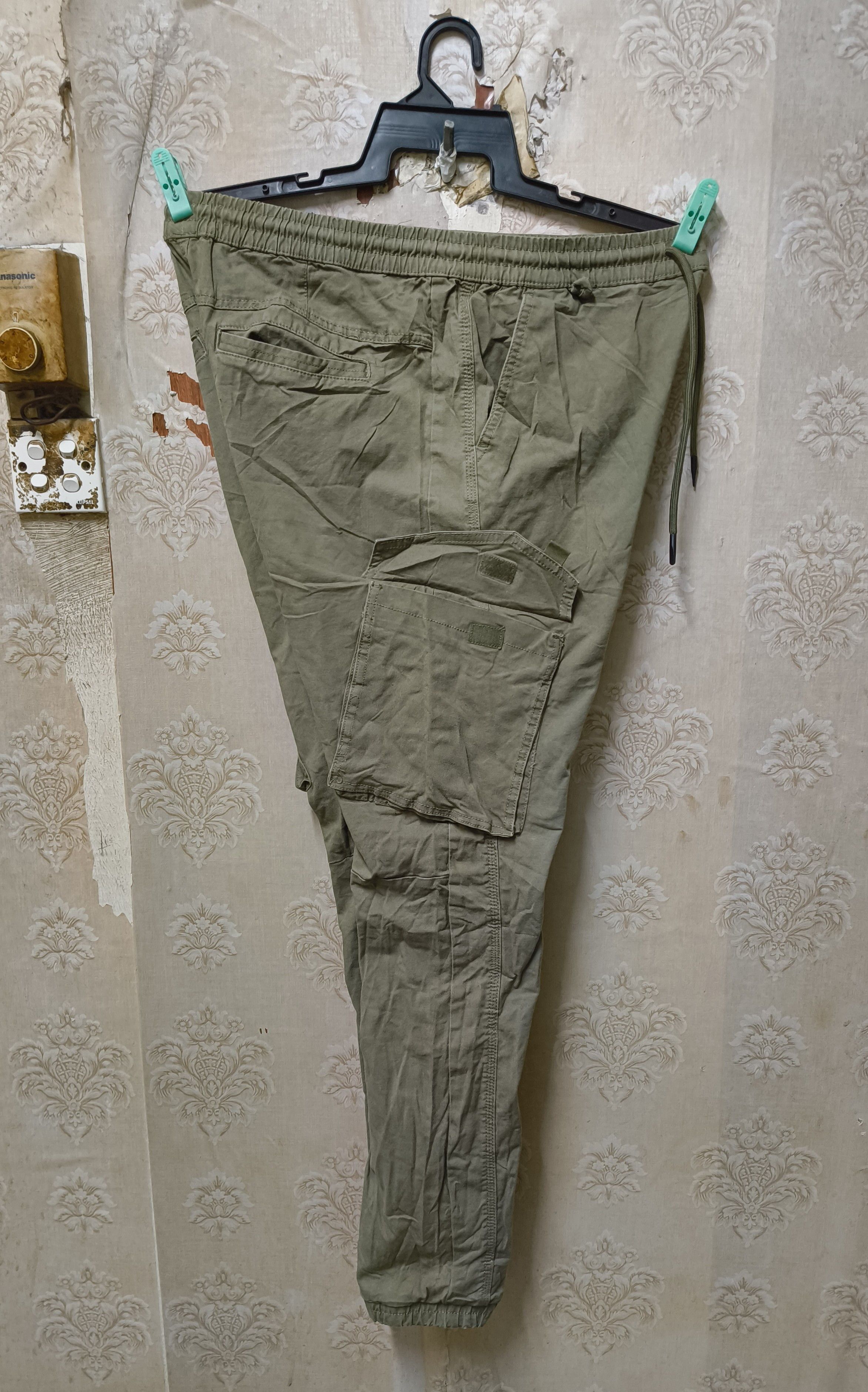 Denim & Co. Denim Co. Cuffed Cargo pants army Size US 37 - 4 Thumbnail