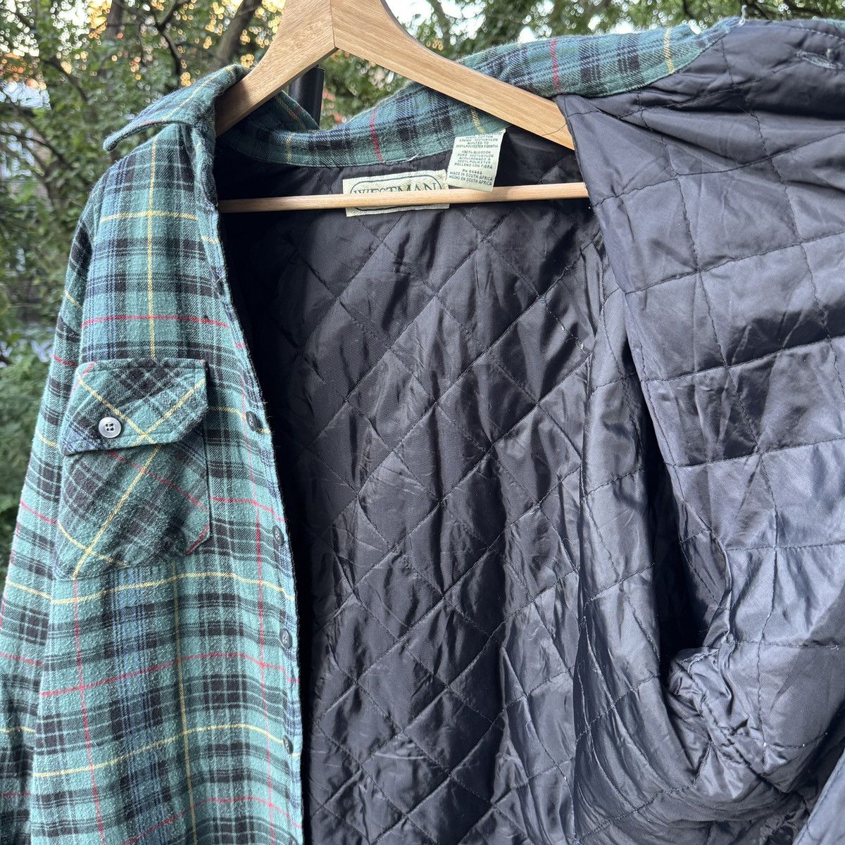 Vintage Thrashed Faded Distressed Flannel Shirt ERD Grunge Chrome Size US XL / EU 56 / 4 - 7 Thumbnail