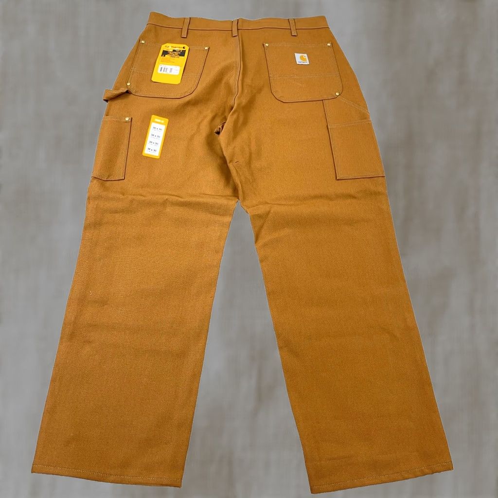 Carhartt Carhartt Pants Men 38x30 Brown Loose Fit Duck Canvas Double Knee USA Baggy 90s Workwear B01 Size US 38 / EU 54 - 1 Thumbnail