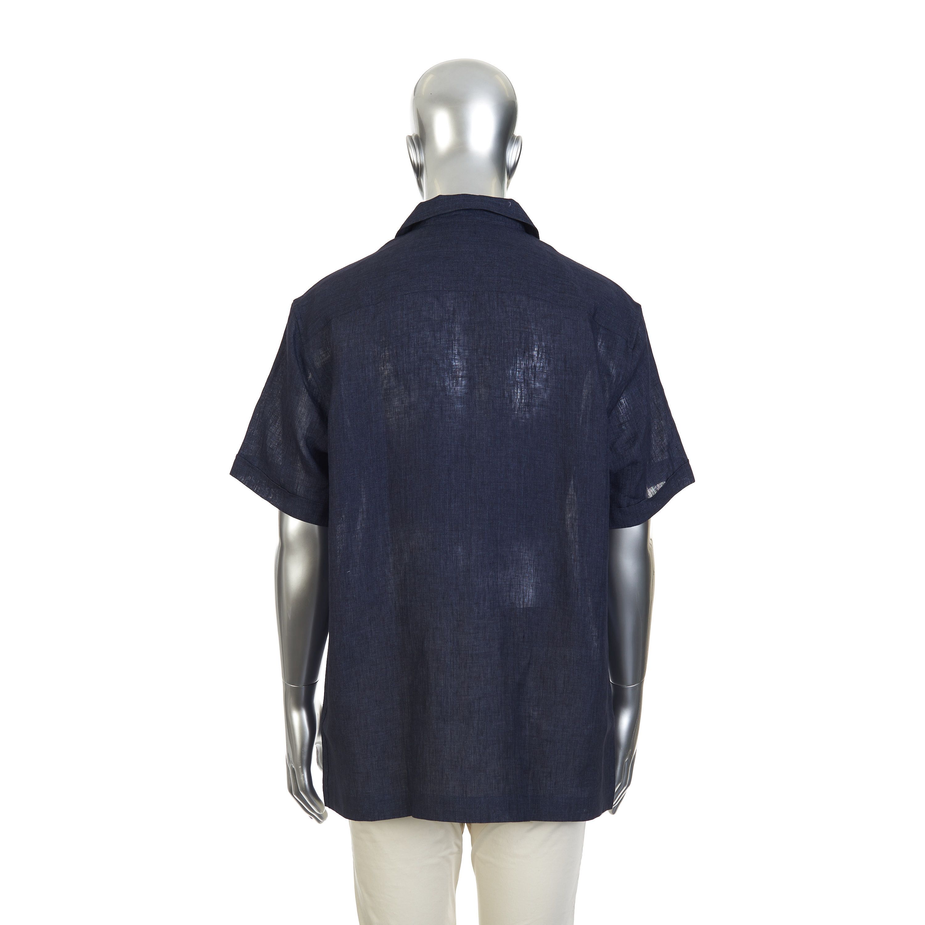 Brioni Linen Cuban Shirt Blazer Size US S / EU 44-46 / 1 - 4 Thumbnail