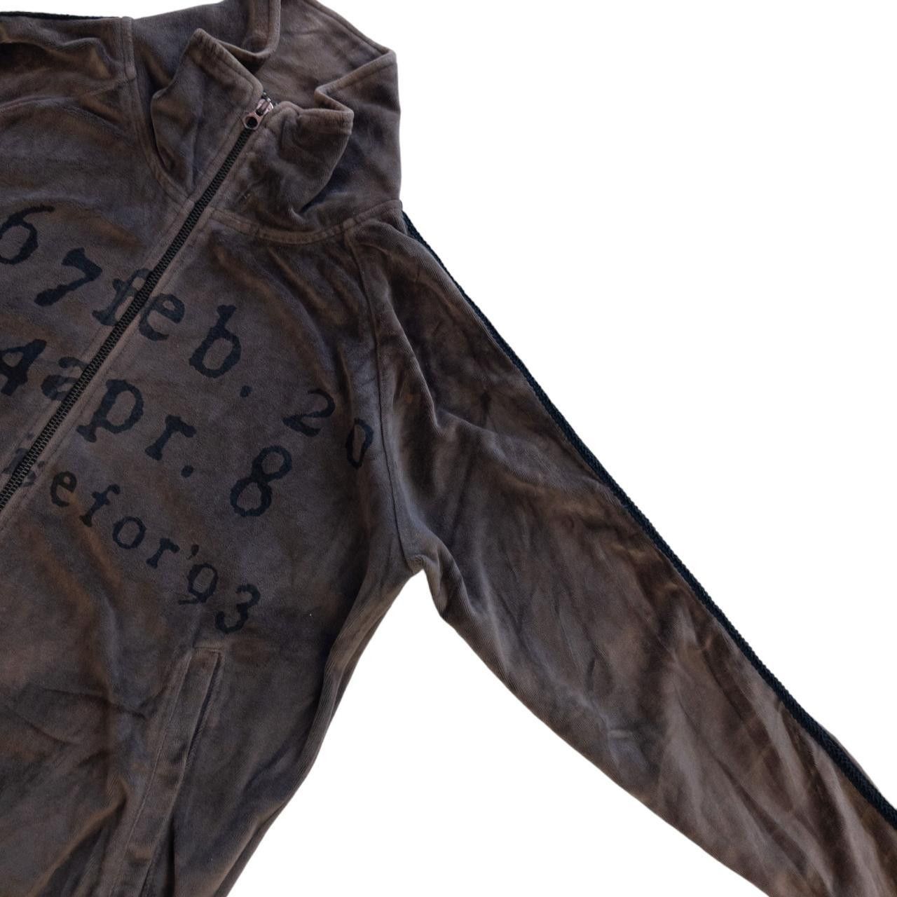 PPFM Vintage PPFM Velour Zip Up Track Jacket Jumper Size M Size US M / EU 48-50 / 2 - 4 Thumbnail