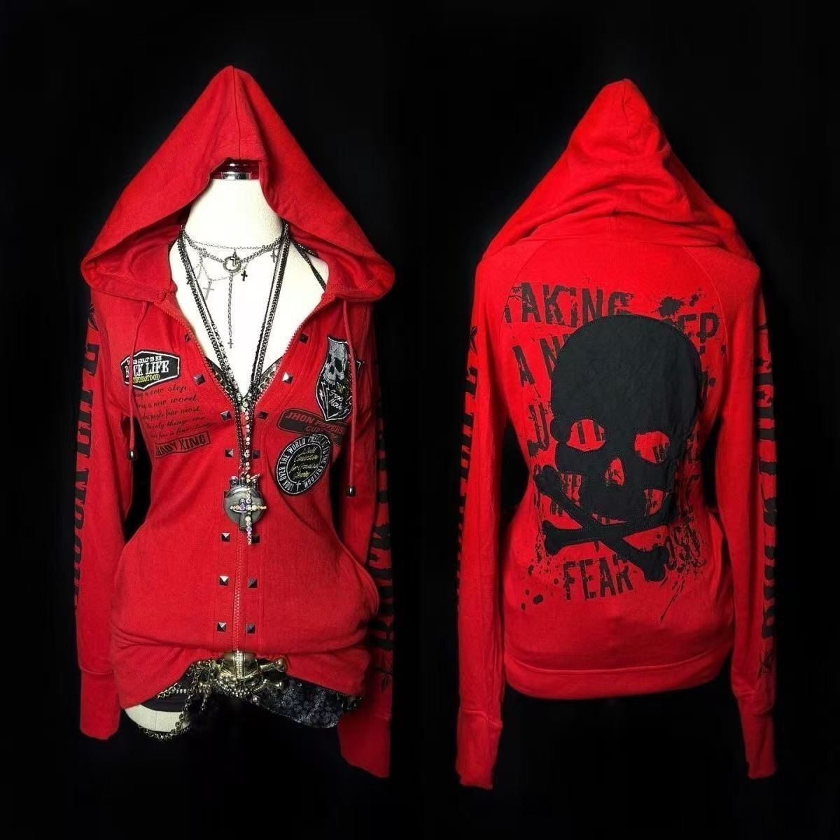 Other Hot girl long-sleeved hoodie Size L / US 10 / IT 46 - 4 Thumbnail