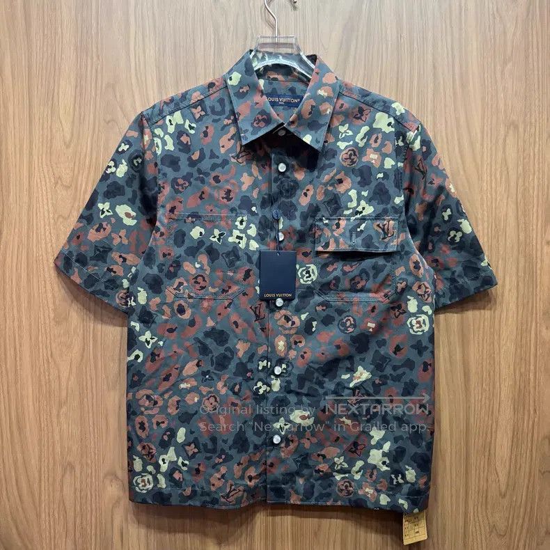 Louis Vuitton Louis Vuitton Fw25 nigo co-branded camouflage full-print s Size US M / EU 48-50 / 2 - 1 Thumbnail