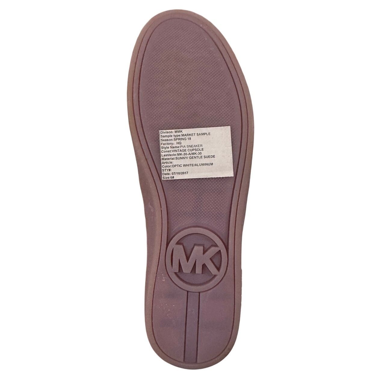 Michael Kors *DS22 MICHAEL KORS Suede Kai Mixed-Media Sneaker Size 6 Size US 6 / IT 36 - 5 Thumbnail