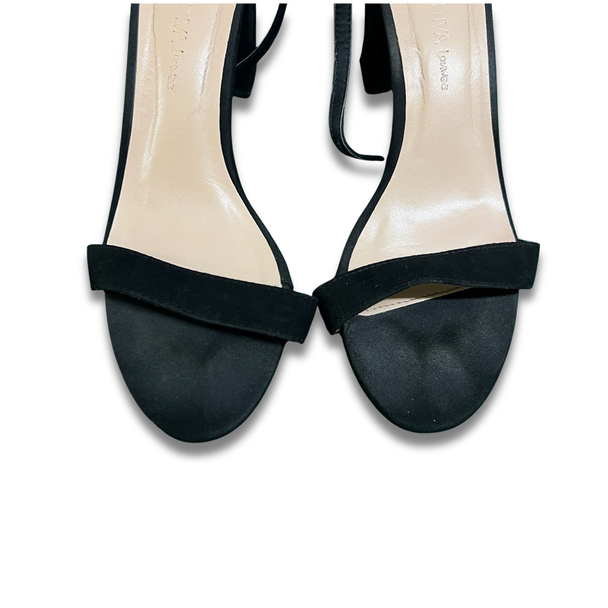 Other WILD DIVA Black Strappy Block Heels Open Toe Size 8.5 Made I Size US 8.5 / IT 38.5 - 4 Thumbnail