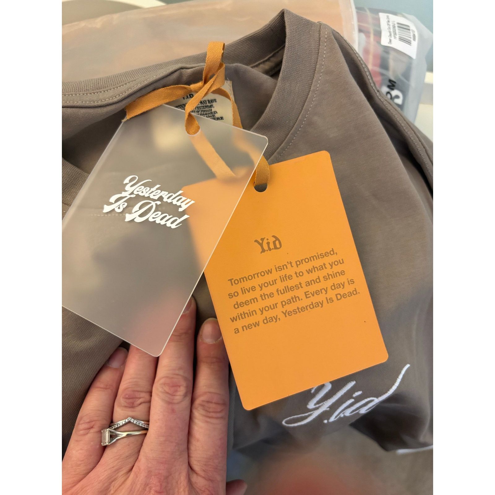 Other Yesterday is Dead Tan T-Shirt. NWT Size Small Size US S / EU 44-46 / 1 - 6 Thumbnail