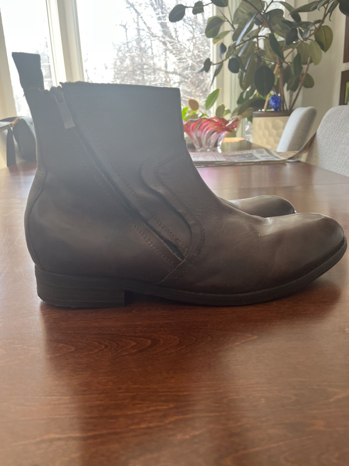 Clarks Clarks Brown Leather Boots Size US 11 / EU 44 - 4 Thumbnail