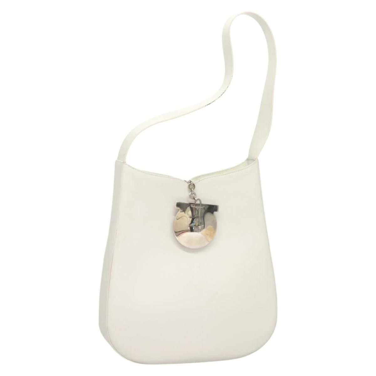 Salvatore Ferragamo Salvatore Ferragamo Gancini Shoulder Bag Leather Size ONE SIZE - 1 Thumbnail