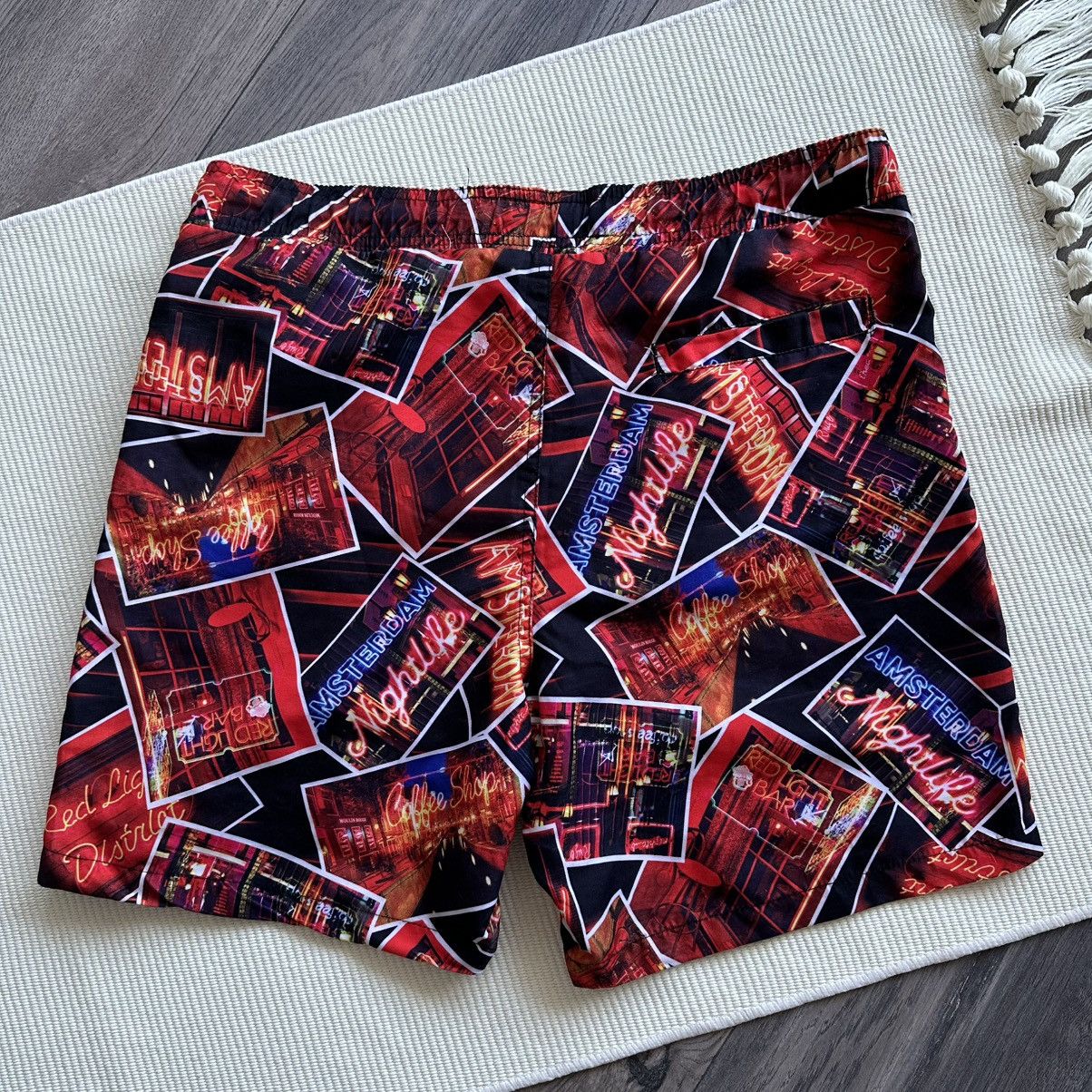Other SURF SOCIETY Swimwear Swim Trunks with Amsterdam Signs Size US 33 - 7 Thumbnail