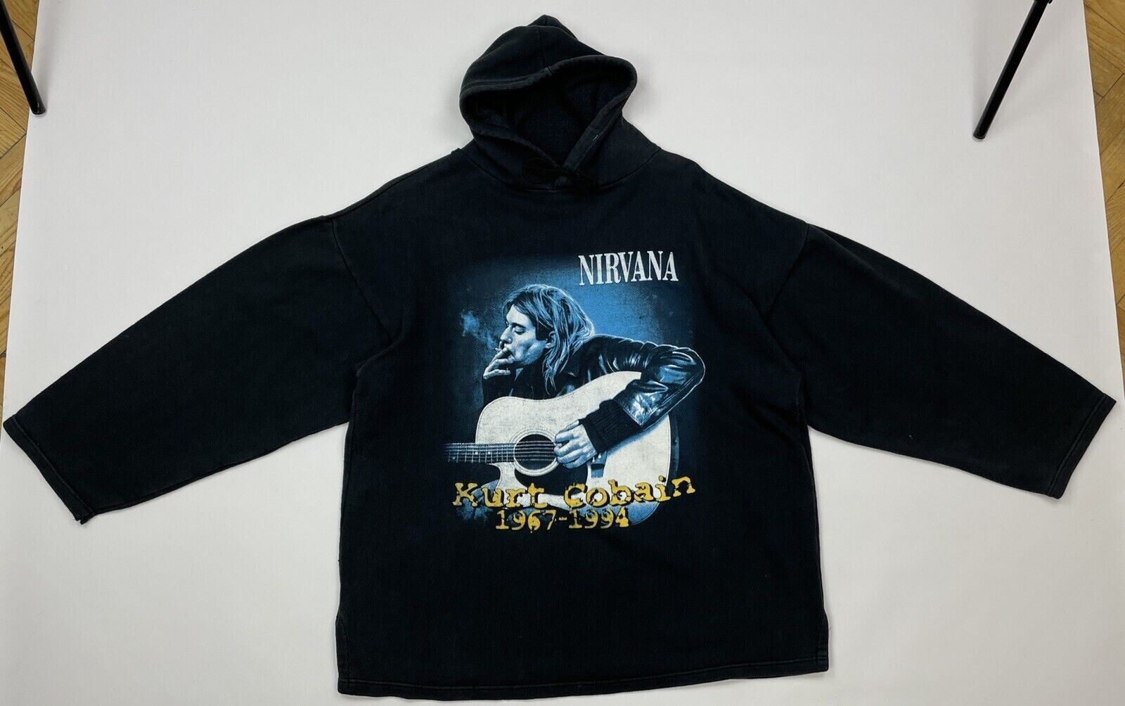 Vintage VINTAGE HOODIE NIRVANA KURT COBAIN Size US M / EU 48-50 / 2 - 3 Thumbnail