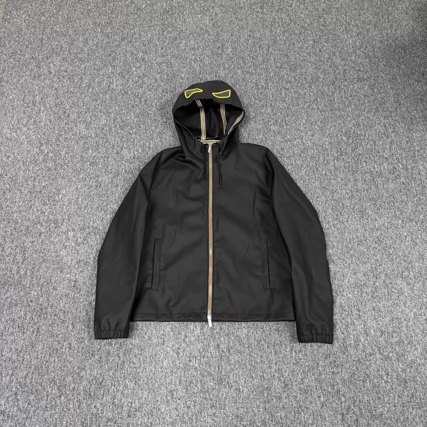 Fendi Black Hooded Zip-Up Jacket Size S Size US S / EU 44-46 / 1 - 1 Preview