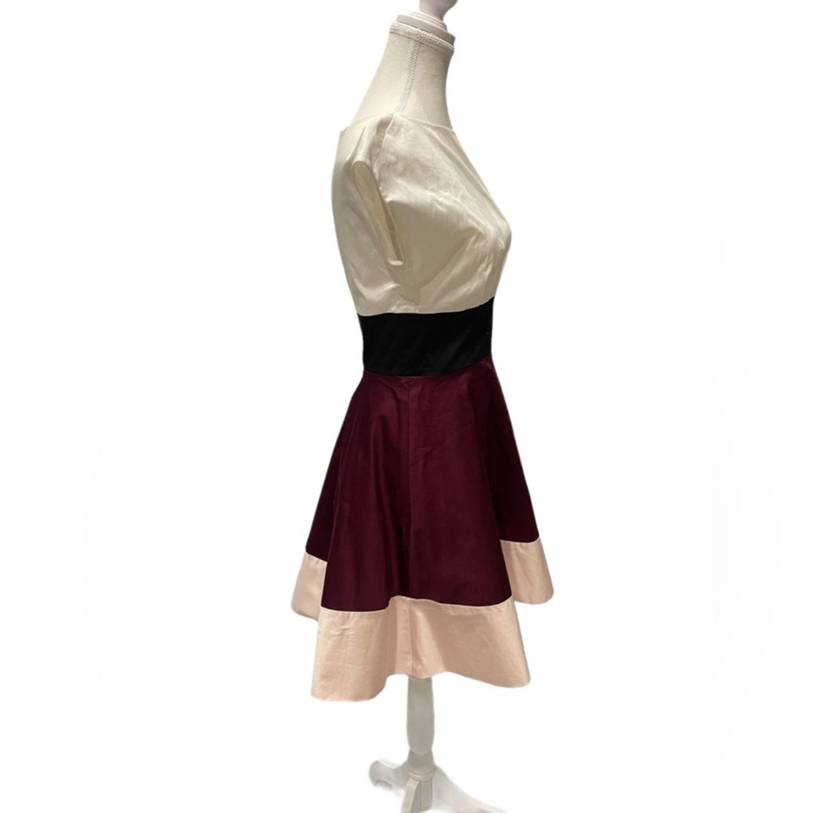 Kate Spade KATE SPADE COLORBLOCK FIORELLA STRIPED DRESS - SIZE:0 NWT Size XS / US 0-2 / IT 36-38 - 4 Thumbnail