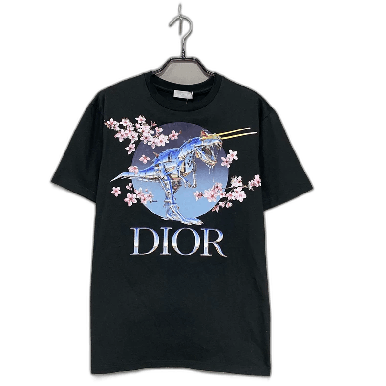 Dior Dior Sakura Logo Short Sleeve T-2505 Size XXS / US 00 / IT 34 - 1 Thumbnail