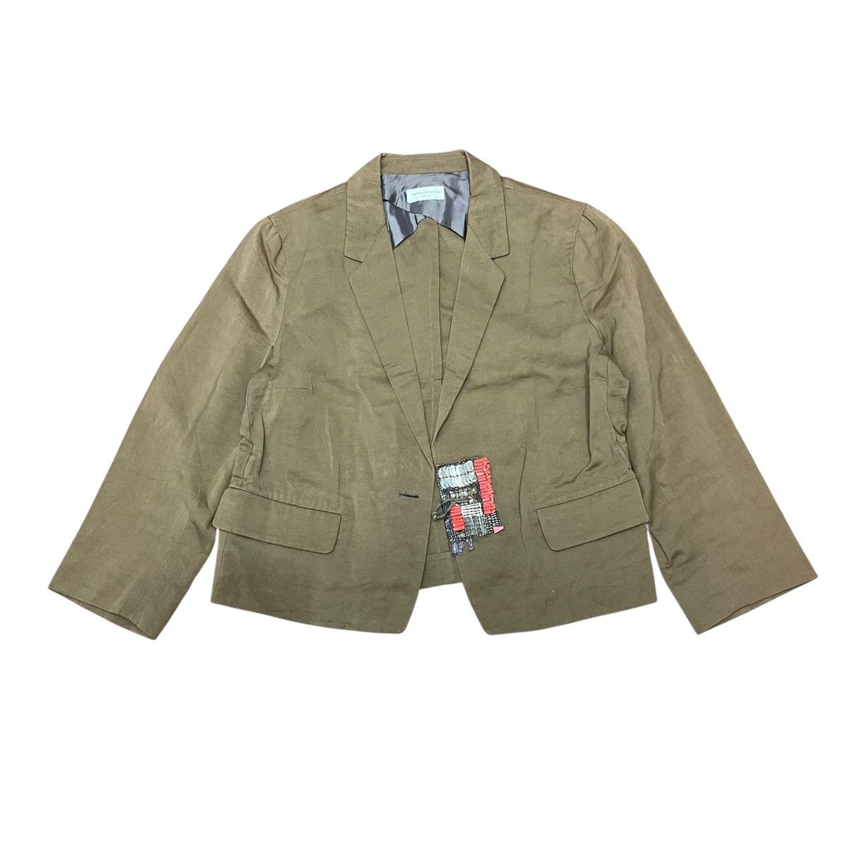 Dries Van Noten Dries Van Noten Accent Blazer Size S / US 4 / IT 40 - 1 Thumbnail