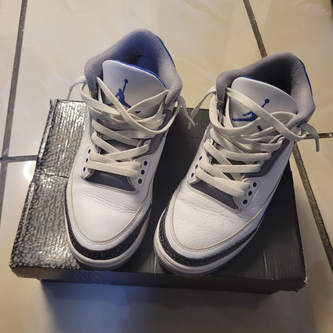 Jordan Brand Jordan 3 racer blue Size US 8 / EU 41 - 1 Thumbnail